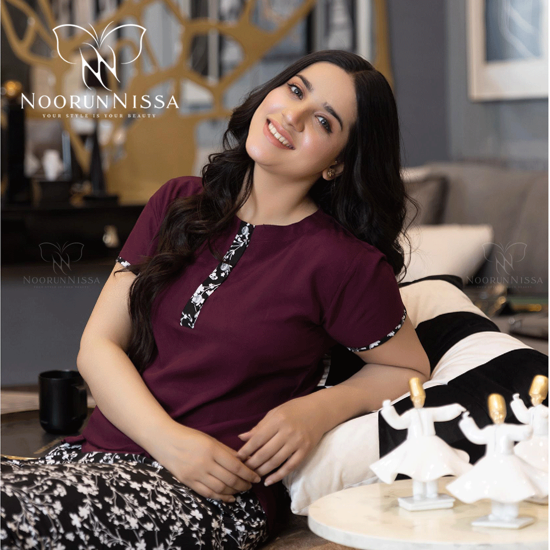 2Pcs Comfortable Pajama set