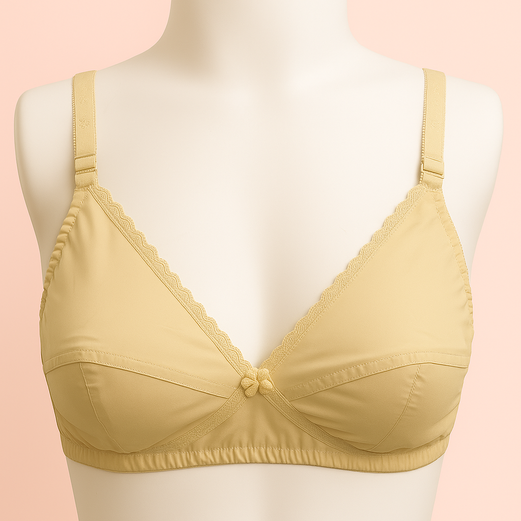 ( 𝐏𝐚𝐜𝐤 𝐨𝐟 𝟑 ) Non-Padded Soft Cup Bra.