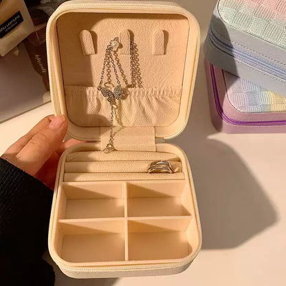 Portable Mini Jewelry Box