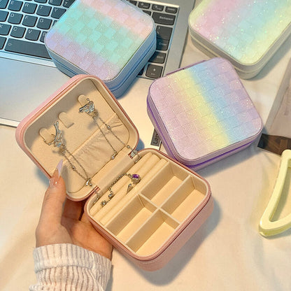Portable Mini Jewelry Box