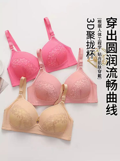Elegance Lace Padded Bra .