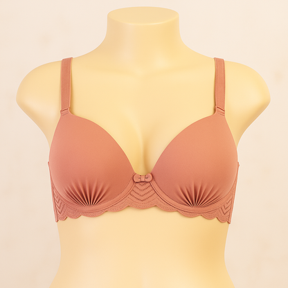 Padded Lace Push-Up Bra.