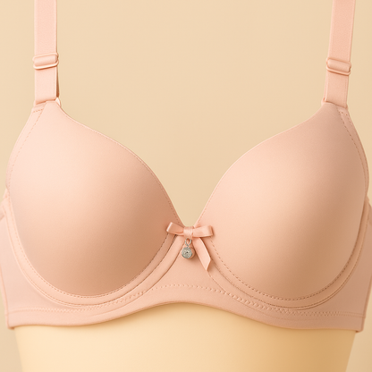Padded Push-Up Underwire Bra.