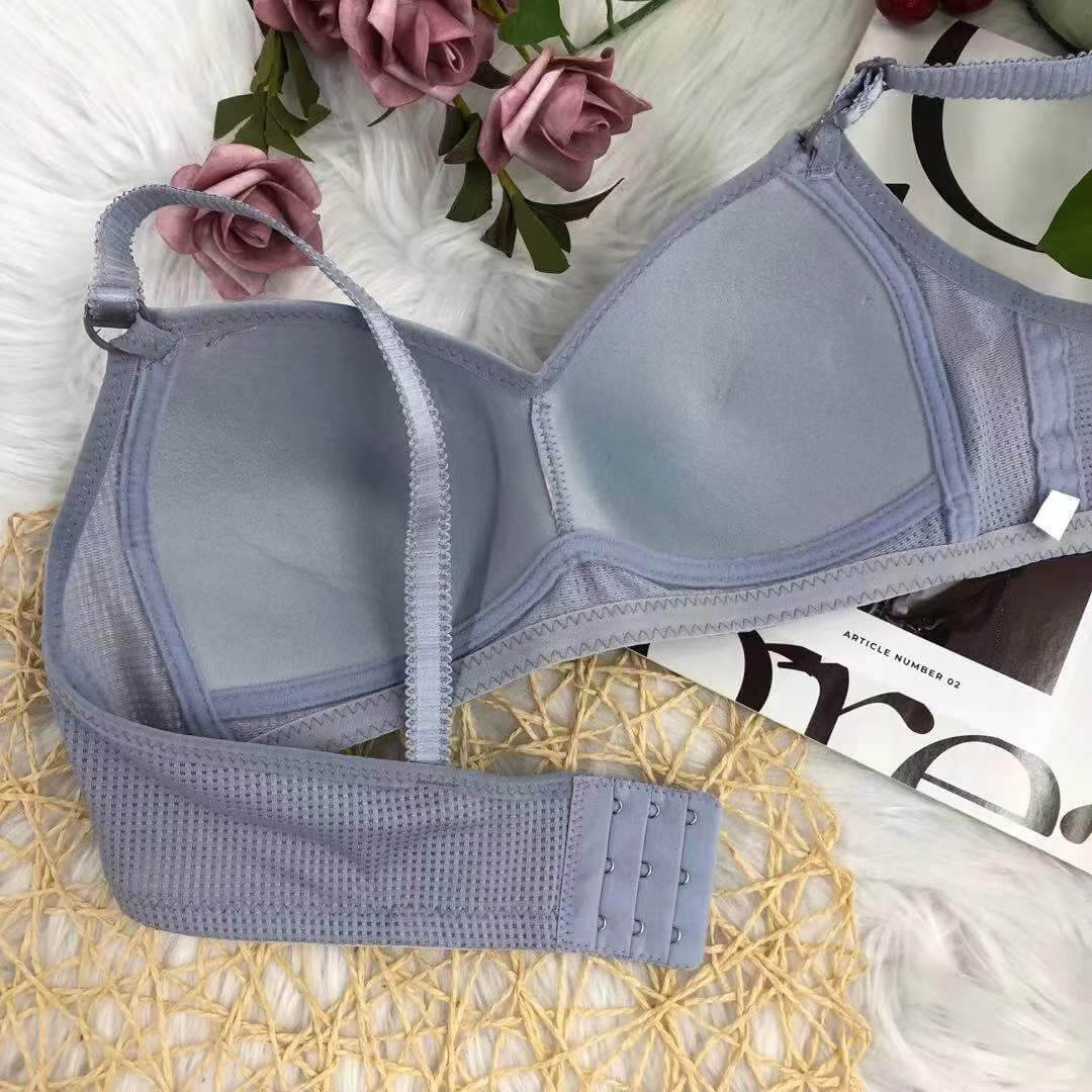 Breathable Full Coverage Non-Wired Bra.