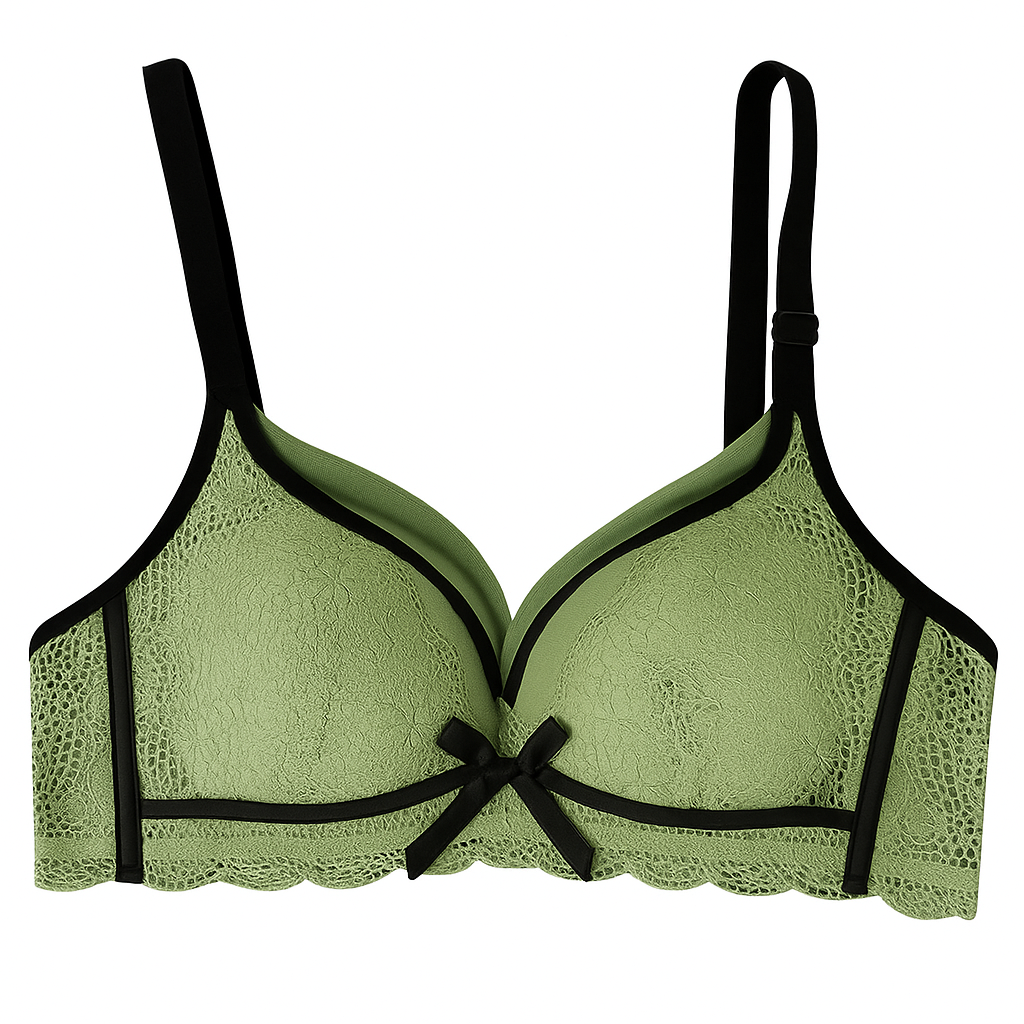 Elegant Lace Underwire Bra.