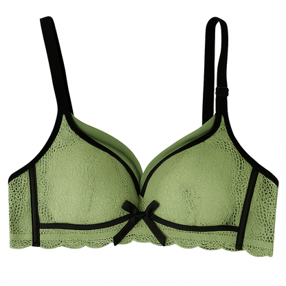 Elegant Lace Underwire Bra.