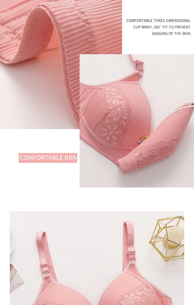 Elegance Lace Padded Bra .