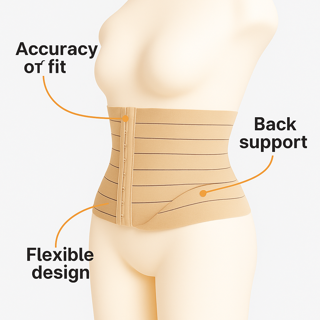 Premium Hook Closure Waist Trainer.