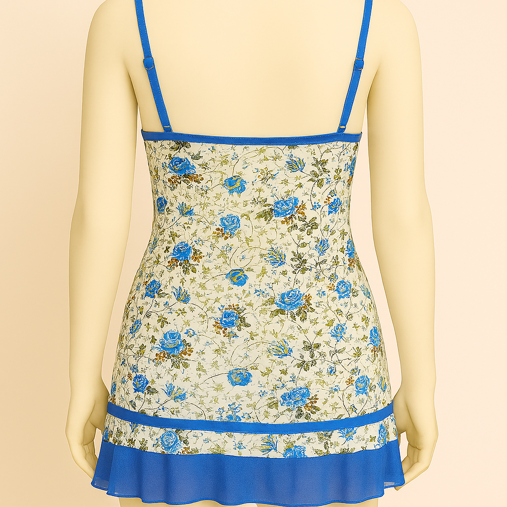 Floral Printed Nightwear Set.