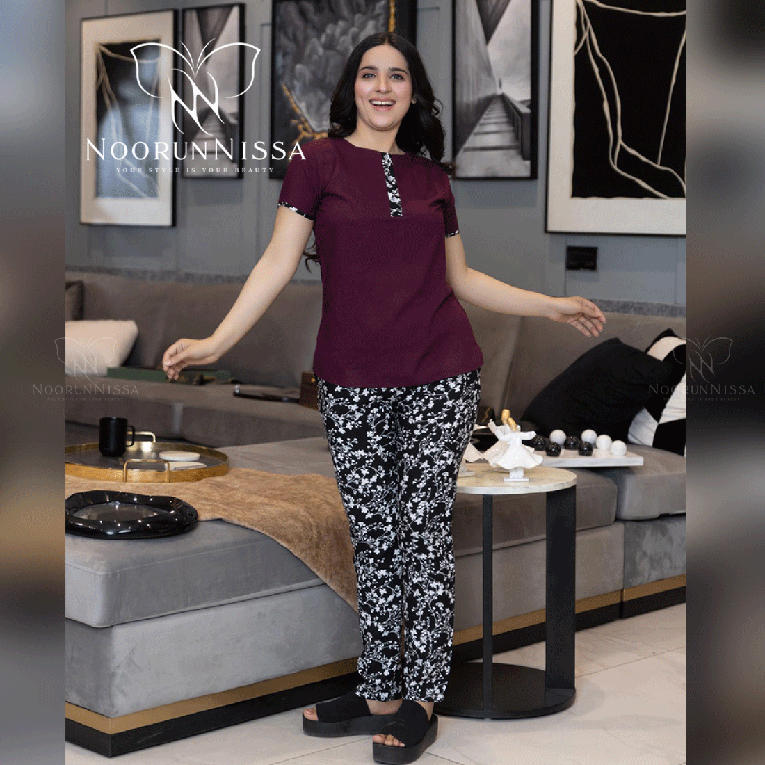 2Pcs Comfortable Pajama set