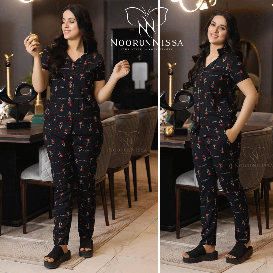 Midnight Muse Nightwear set.