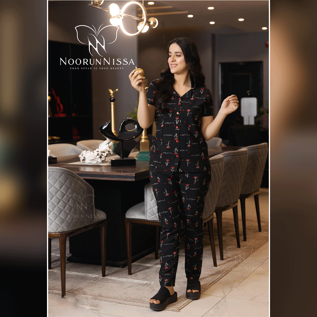 Midnight Muse Nightwear set.