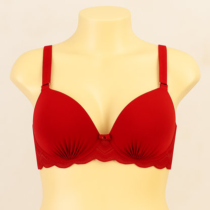 Padded Lace Push-Up Bra.