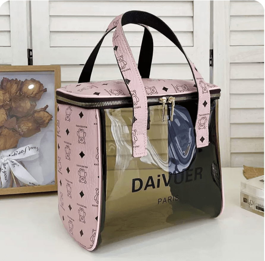 DAIVUER Transparent Makeup Organizer.
