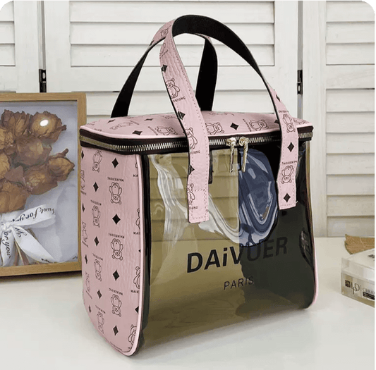DAIVUER Transparent Makeup Organizer.