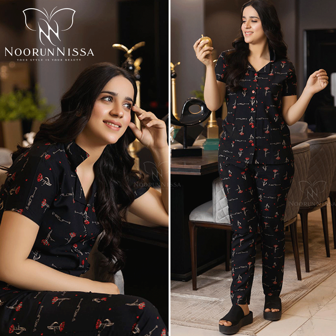 Midnight Muse Nightwear set.