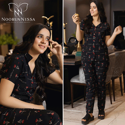 Midnight Muse Nightwear set.