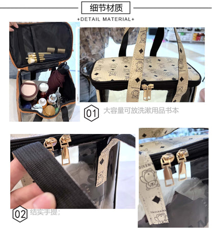 DAIVUER Transparent Makeup Organizer.