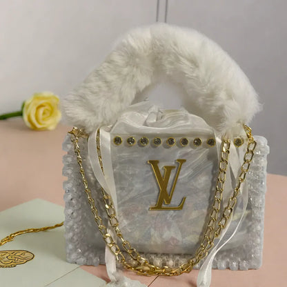Transparent Acrylic Luxury Hand Bag