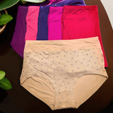 Floral Cotton Panties for Women - Soft, Breathable Comfort & Feminine Style Every Day!