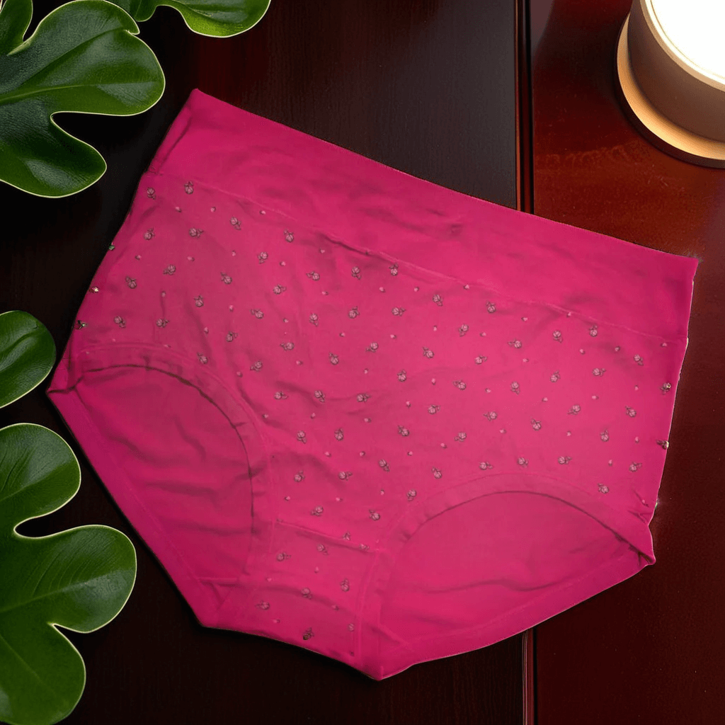 Floral Cotton Panties for Women - Soft, Breathable Comfort & Feminine Style Every Day!