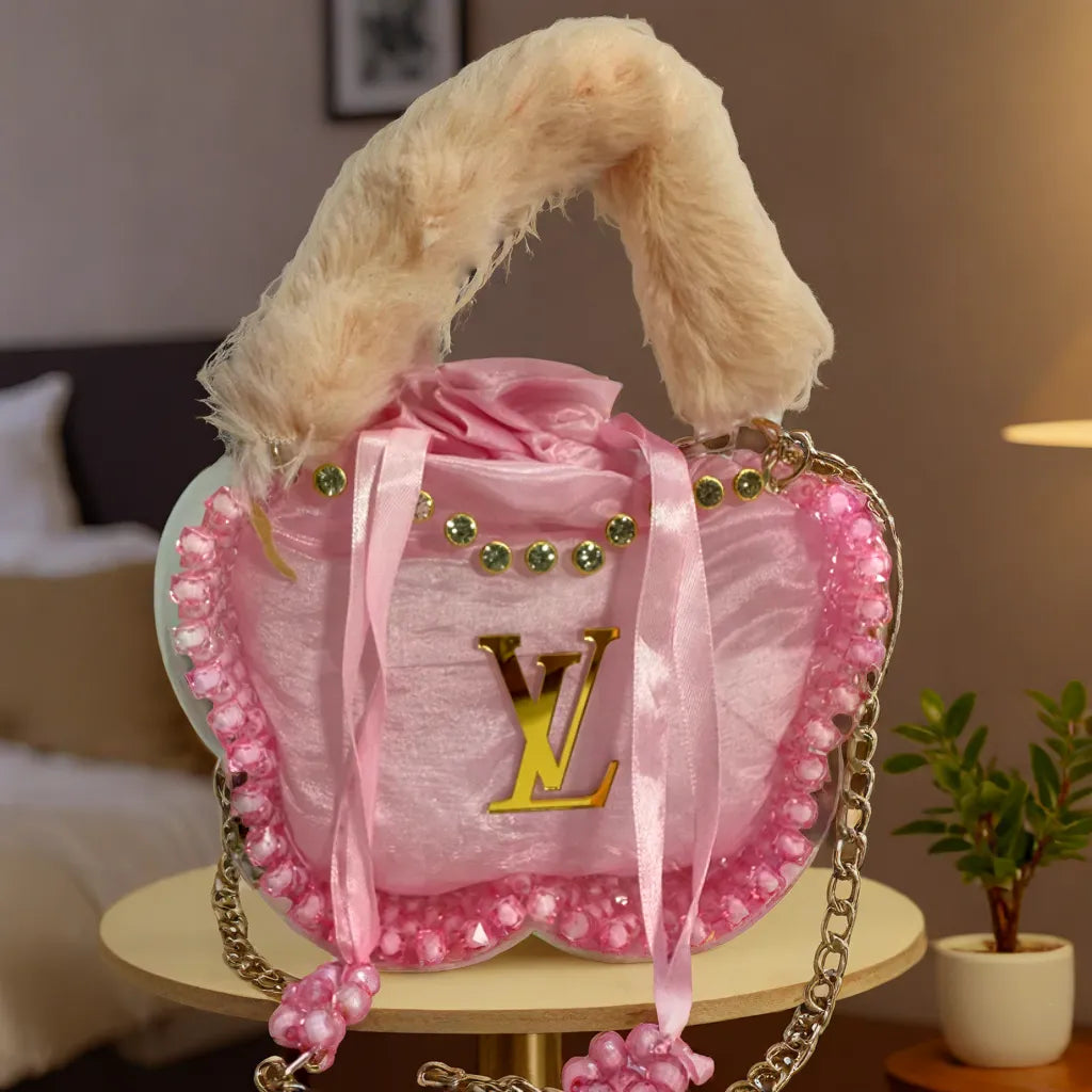 Transparent Acrylic Luxury Hand Bag