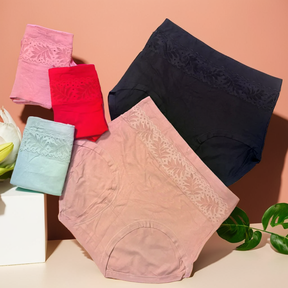 Women’s Underwear - Sexy Hollow Lace | Breathable Comfort for Timeless Elegance!