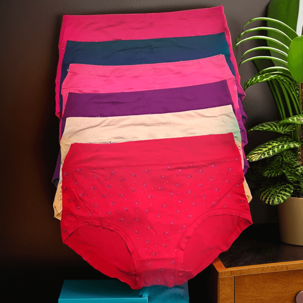 Floral Cotton Panties for Women - Soft, Breathable Comfort & Feminine Style Every Day!