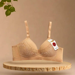 Women's Lace Bra - Comfortable, Non-Steel Ring -Elegant & Supportive!