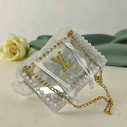 Transparent Acrylic Luxury Hand Bag