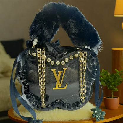 Transparent Acrylic Luxury Hand Bag