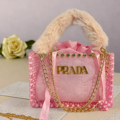 Transparent Acrylic Luxury Hand Bag
