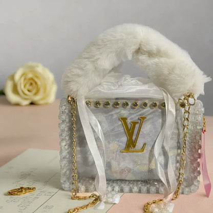 Transparent Acrylic Luxury Hand Bag