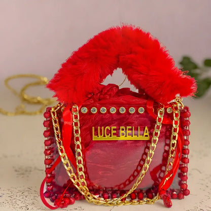 Transparent Acrylic Luxury Hand Bag