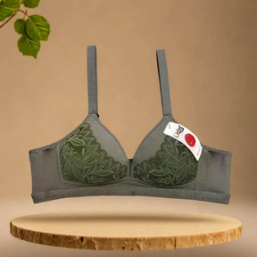 Women's Lace Bra - Comfortable, Non-Steel Ring -Elegant & Supportive!