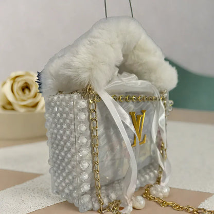 Transparent Acrylic Luxury Hand Bag
