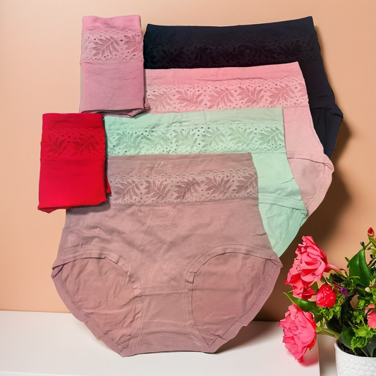 Women’s Underwear Net Floral Design