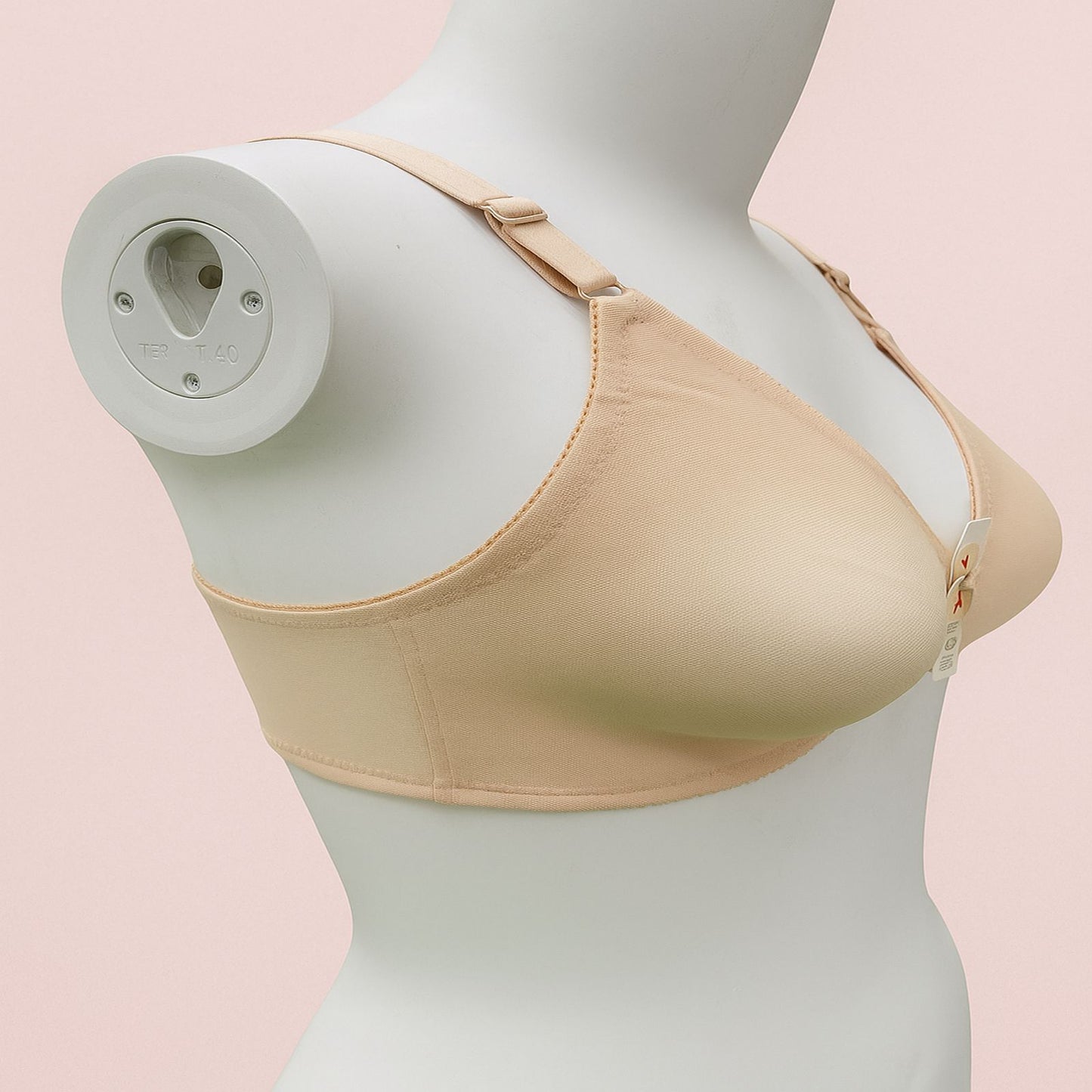 Soft Net Non-Padded Bra.