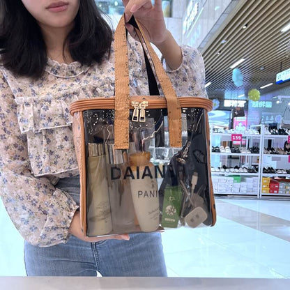 DAIVUER Transparent Makeup Organizer.