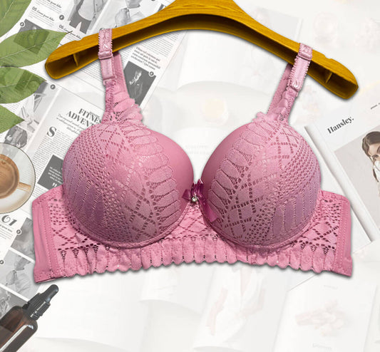 Comfort Lace Big Cup Bra for Women.