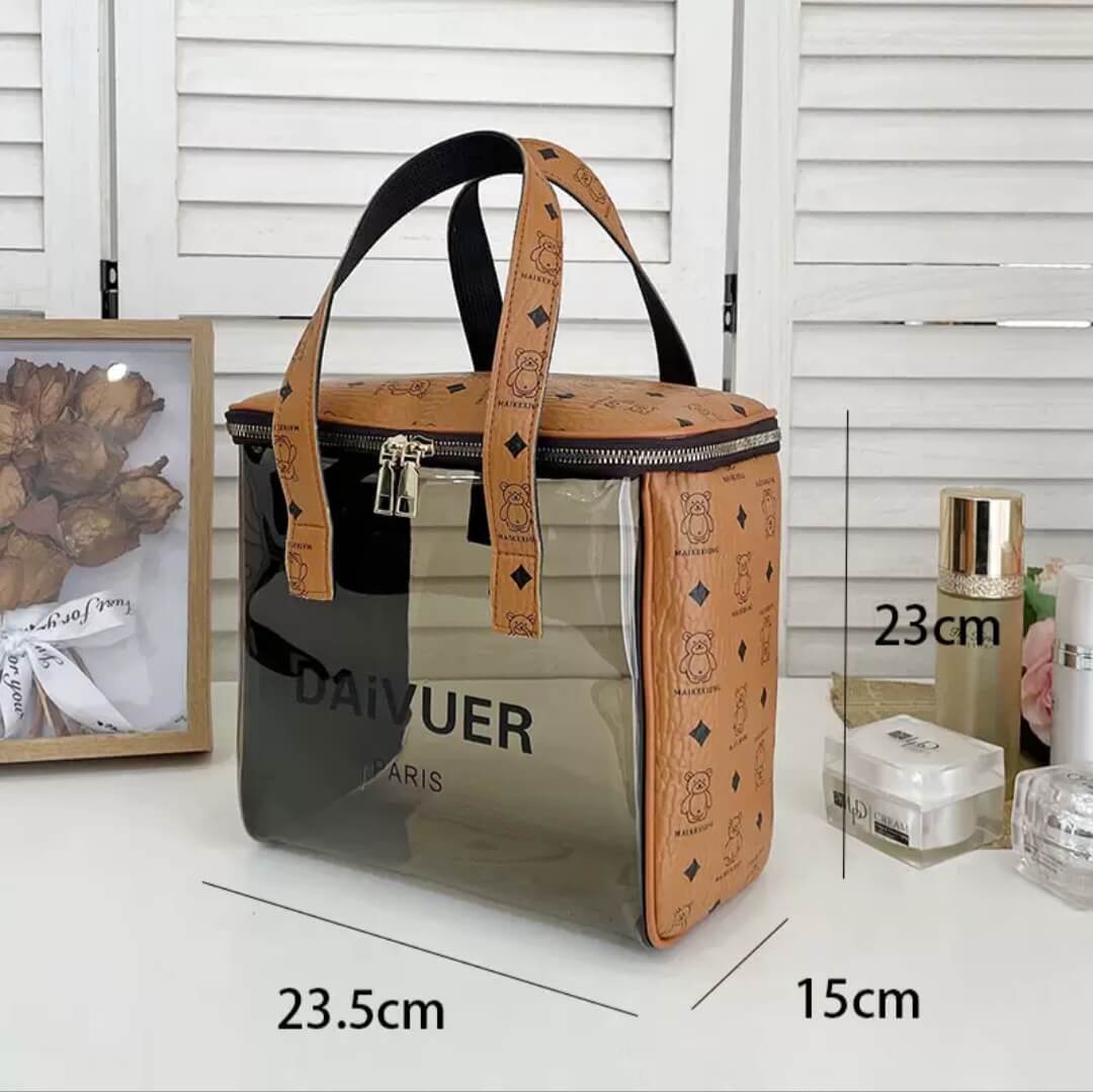 DAIVUER Transparent Makeup Organizer.