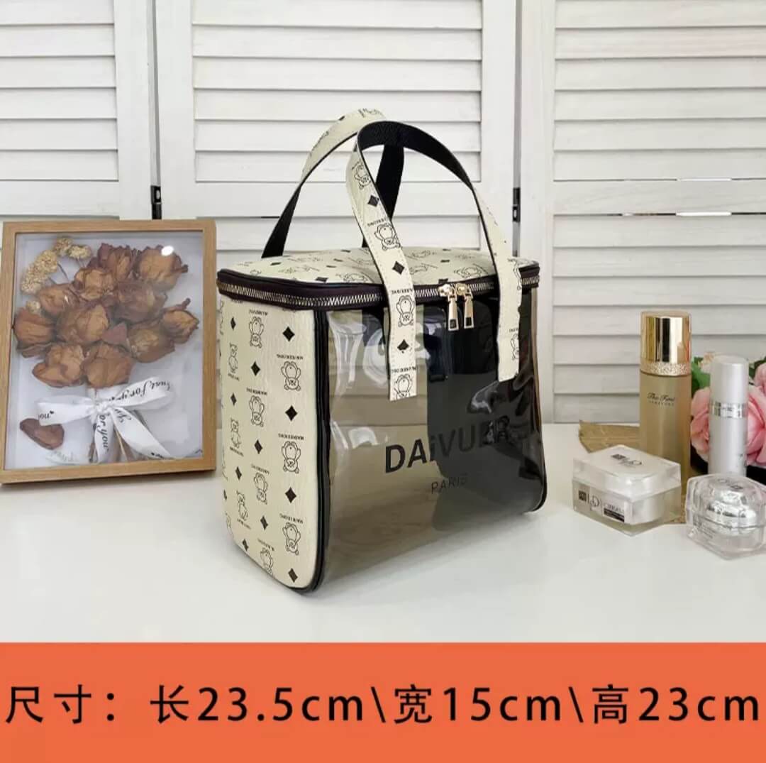 DAIVUER Transparent Makeup Organizer.
